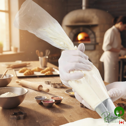 Matfer Bourgeat 165018 21" Standard Disposable Pastry Bags - 100/Roll