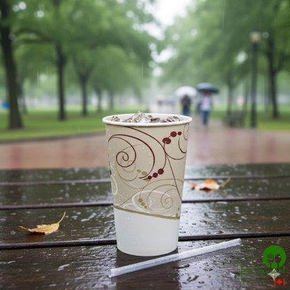 Solo RW16-J8000 Symphony 16-18 oz. Wax Treated Paper Cold Cup - 1,000/Case