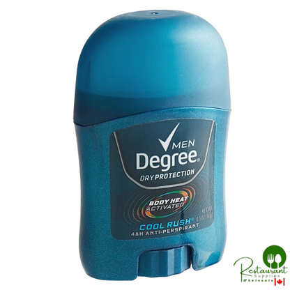 Degree 15229 0.5 oz. Men Cool Rush Dry Protection Antiperspirant - 36/Case