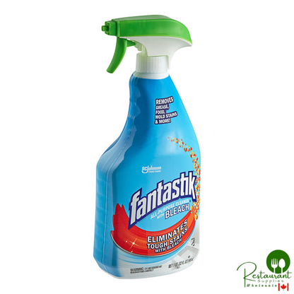 SC Johnson fantastik® 308685 32 fl. oz. All Purpose Spray Cleaner with Bleach - 8/Case