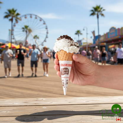 Dutch Treat Sugar Cone with Jacket - 300/Case