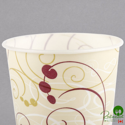 Solo R9N-J8000 Symphony 9 oz. Wax Treated Paper Cold Cup - 2,000/Case