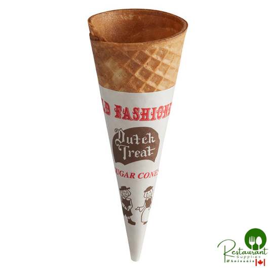 Dutch Treat Sugar Cone with Jacket - 300/Case