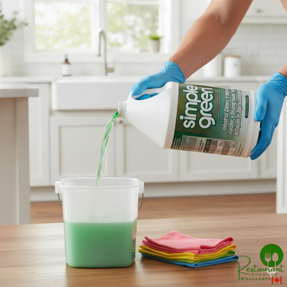 Simple Green 2710200613005 1 Gallon Sassafras Scented Concentrated Industrial Cleaner and Degreaser - 6/Case