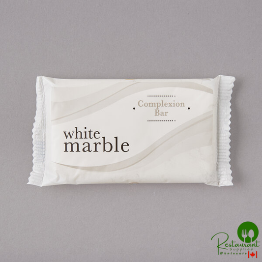 Dial DW06010-A White Marble Basics Complexion Soap 0.81 oz./1.5# - 500/Case