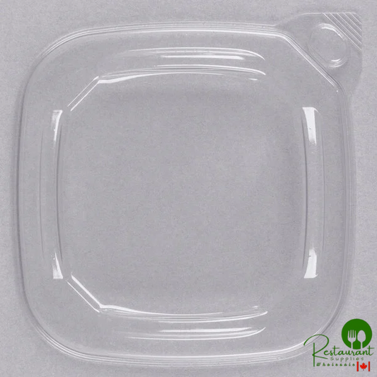 Placon Square Recycled PET Deli Lid - 400/Case