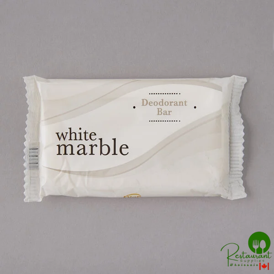 Dial DW00194A White Marble Deodorant Soap 0.81 oz. - 500/Case