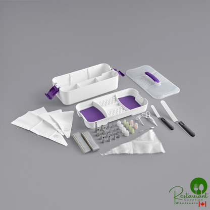 Wilton 191003830 48-Piece Cake Decorating Set with Plastic Case 2109-3127