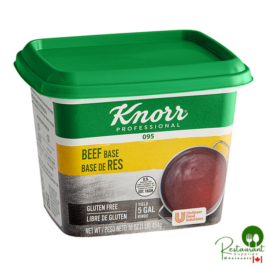Knorr 095 Beef Base 1 lb. Container - 12/Case