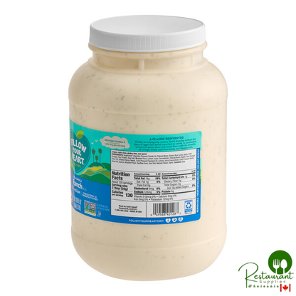 Follow Your Heart Vegan Ranch Dressing 1 Gallon - 4/Case