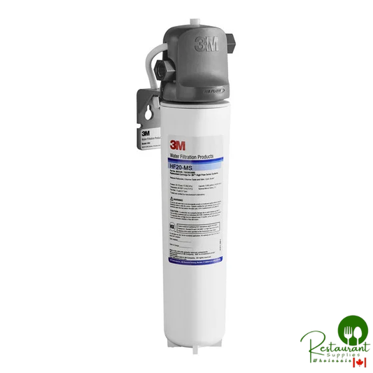 3M Water Filtration Products 5616001 BREW120-MS High Flow Coffee / Tea Water Filtration System - 0.5 Micron Rating and 1.5 GPM