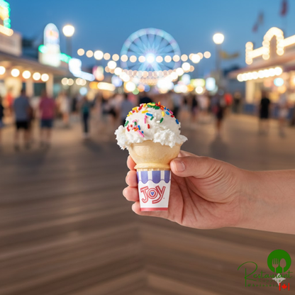 JOY #10 Flat Bottom Jacketed Cake Cone - 720/Case