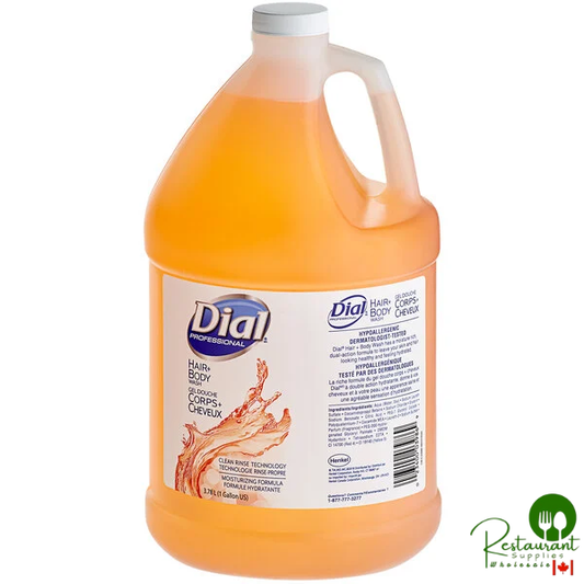 Dial DIA03986 1 Gallon Hair and Body Wash Refill - 4/Case
