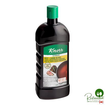 Knorr 32 oz. Ultimate Liquid Concentrated Beef Base - 4/Case