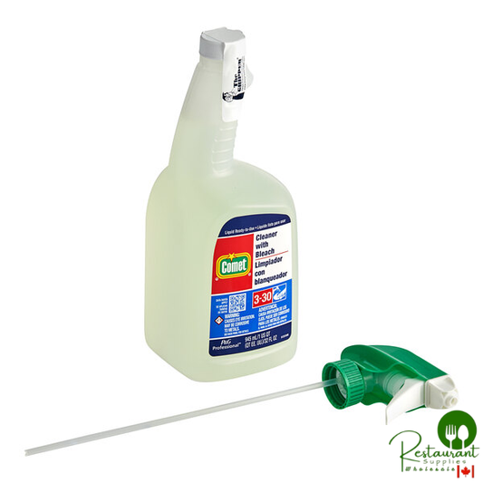 Comet 02287 Cleaner with Bleach Ready-to-Use Bottle with Foil Seal 32 fl. oz. - 8/Case