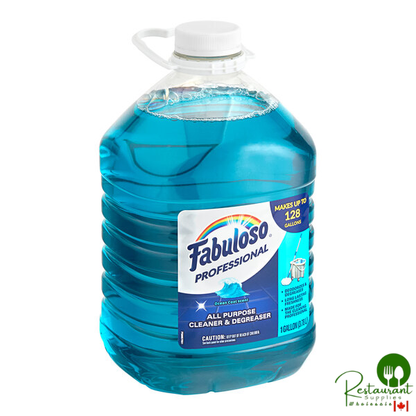 Fabuloso Professional CPC05252 1 Gallon Ocean Cool Scent All-Purpose Cleaner and Degreaser - 4/Case