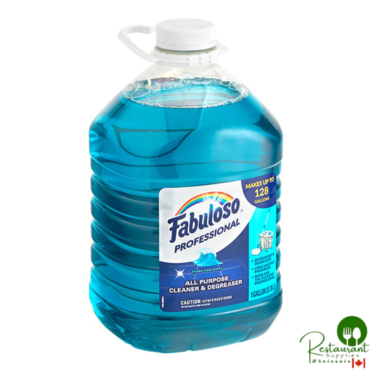 Fabuloso Professional CPC05252 1 Gallon Ocean Cool Scent All-Purpose Cleaner and Degreaser - 4/Case