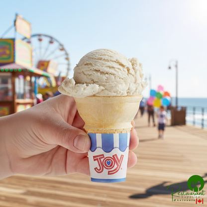 Joy #22 Flat Bottom Jacketed Cake Cone Dispenser Pack - 864/Case