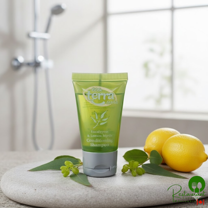 Terra 1 oz. Hotel and Motel Conditioning Shampoo with Flip-Top Cap By Prime - 300/Case