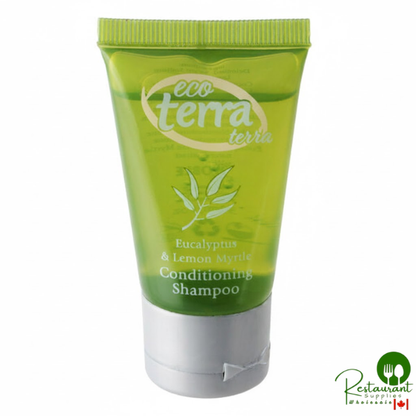 Terra 1 oz. Hotel and Motel Conditioning Shampoo with Flip-Top Cap By Prime - 300/Case