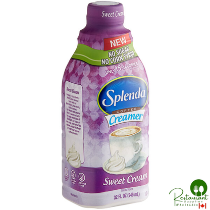 Splenda 32 fl. oz. Sugar-Free Sweet Cream Coffee Creamer - 6/Case