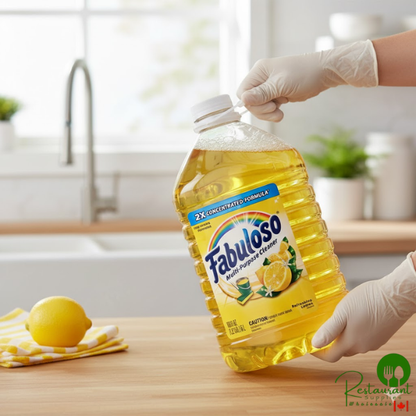 Fabuloso CPC96987 169 oz. Concentrated Formula Lemon Scent Multi-Purpose Cleaner - 3/Case