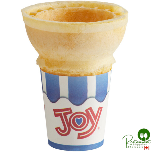 JOY #22 Flat Bottom Jacketed Cake Cone - 720/Case