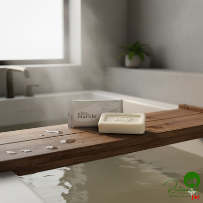 Dial DW06011-A White Marble Basics Hypoallergenic Deodorant Soap 0.81 oz. - 500/Case