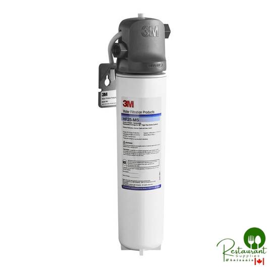 3M Water Filtration Products 5616002 BREW125-MS High Flow Coffee / Tea Water Filtration System - 1 Micron Rating and 1.5 GPM