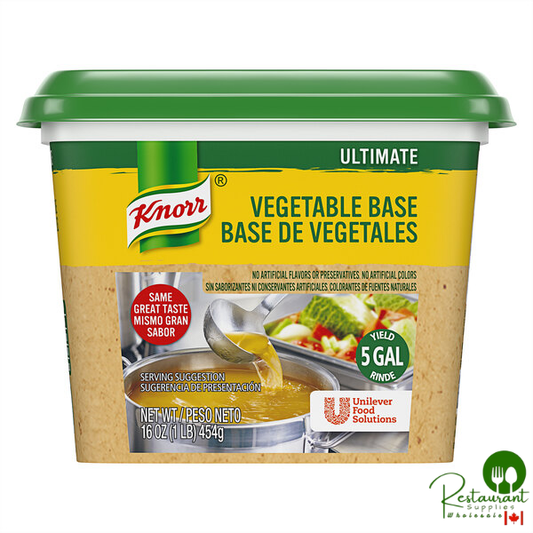 Knorr 1 lb. Ultimate Vegetable Bouillon Base - 6/Case