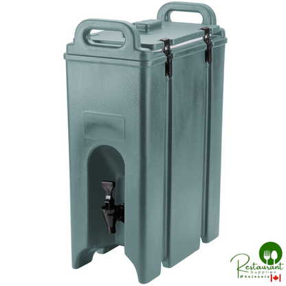 Cambro 500LCD401 Camtainer® 4.75 Gallon Slate Blue Insulated Beverage Dispenser