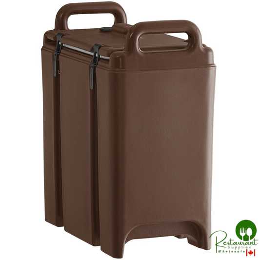 Cambro 250LCD131 Camtainer® 2.5 Gallon Dark Brown Insulated Beverage Dispenser