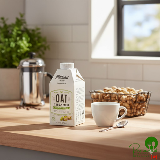 Elmhurst Pistachio Creme Oat Creamer 16 fl. oz. - 6/Case