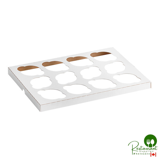 Champion Reversible Cupcake / Muffin Insert for 14" x 10" Bakery Box - Holds 12 Standard Cupcakes - 200/Case