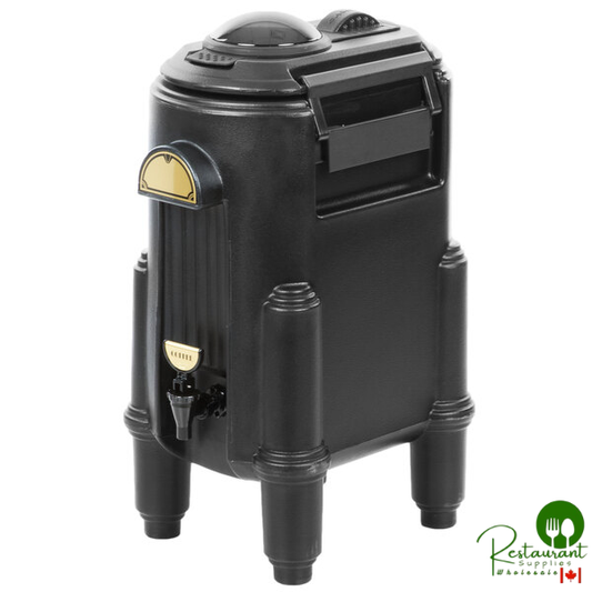Cambro CSR5110 Camserver® 5 Gallon Black Insulated Beverage Dispenser