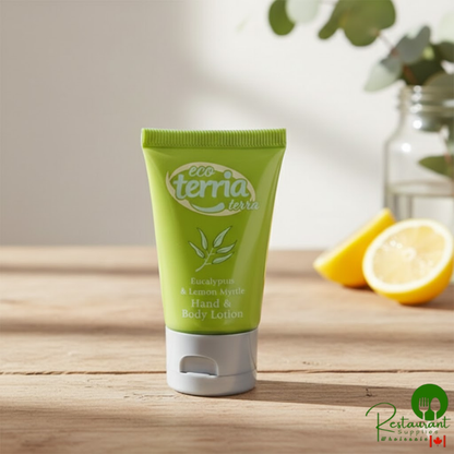 Terra 1 oz. Hotel and Motel Hand and Body Lotion with Flip-Top Cap By Prime- 300/Case