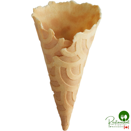The Konery Toasted Coconut Waffle Cones - 144/Case