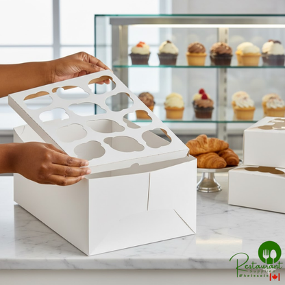 Champion Reversible Cupcake / Muffin Insert for 14" x 10" Bakery Box - Holds 12 Standard Cupcakes - 200/Case