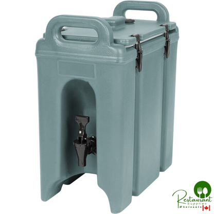 Cambro 250LCD401 Camtainer® 2.5 Gallon Slate Blue Insulated Beverage Dispenser