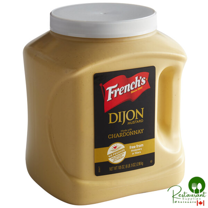 French's 105 oz. Dijon Mustard Jug - 2/Case