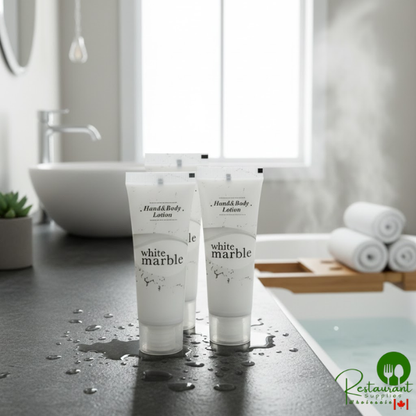 Dial DW12190 White Marble Hand and Body Lotion 0.75 oz. - 288/Case