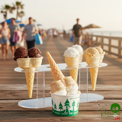 JOY Twin Scoop Cake Cone Dispenser Pack - 360/Case