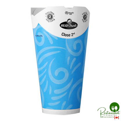 LK Packaging #ReadyFresh All-In-One Butterfly Paper Cold Cup 20 oz. - 1,200/Case