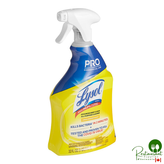 Lysol RAC00351 32 oz. Lemon Breeze All-Purpose Cleaner - 12/Case