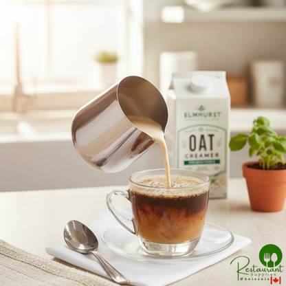 Elmhurst 16 fl. oz. Unsweetened Oat Creamer - 6/Case