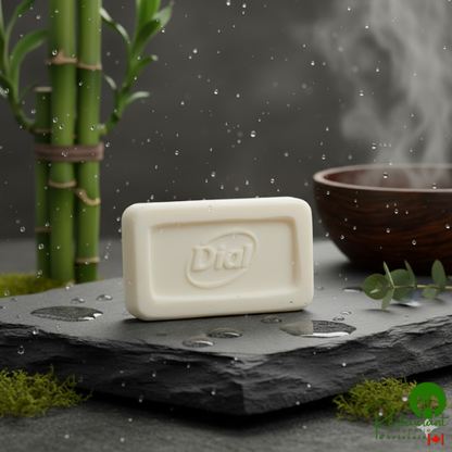 Dial DW06009-A White Marble Basics Complexion Soap 0.388 oz./0.75# - 1,000/Case