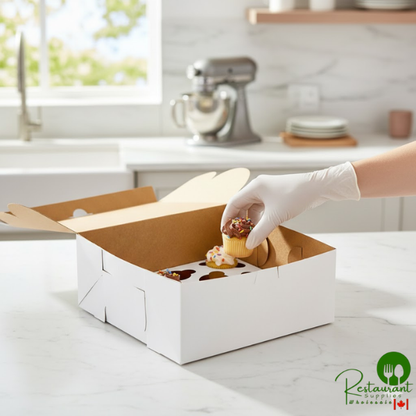 Champion Reversible Cupcake / Muffin Insert for 9" x 9" Bakery Box - Holds 12 Mini Cupcakes - 200/Case