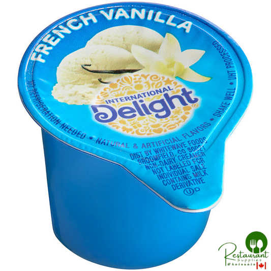 International Delight French Vanilla Single Serve Non-Dairy Creamer - 144/Case