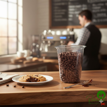 Placon 32 oz. Square Recycled PET Deli Container - 400/Case