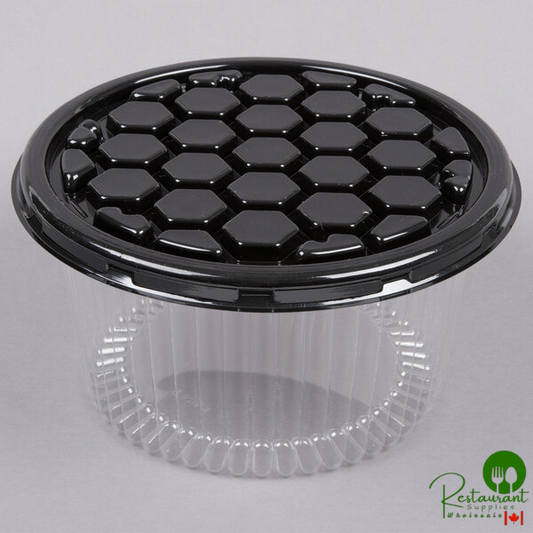 D&W Fine Pack G21-1 7" 2-3 Layer Cake Display Container with Clear Dome Lid - 180/Case